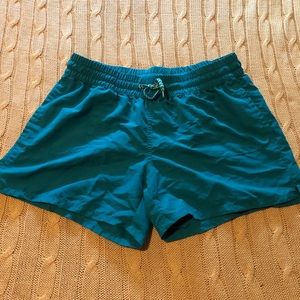 The North Face shorts.